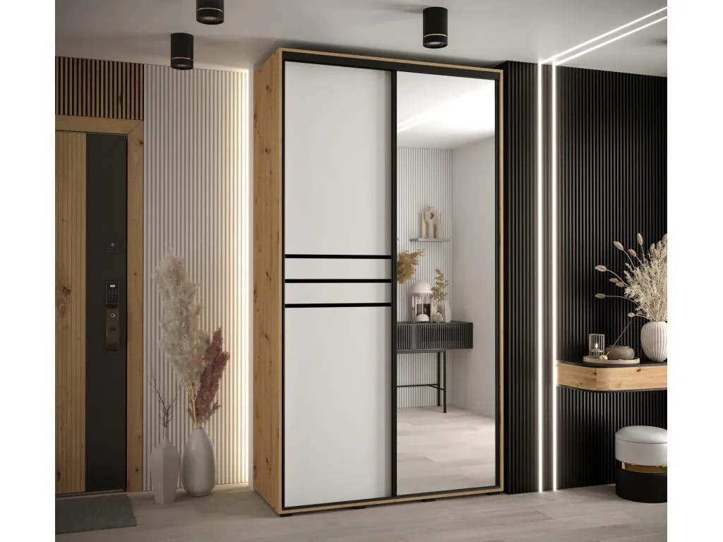 ARMARIO CON PUERTAS BATIENTES 235.2/140/60 2 puertas 49767mpna
