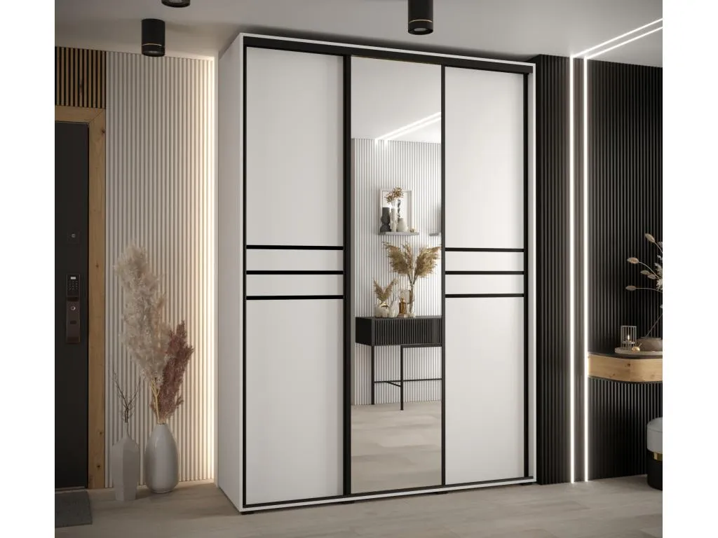 ARMARIO CON PUERTAS BATIENTES 235.2/170/45 3 puertas 36422IKMC