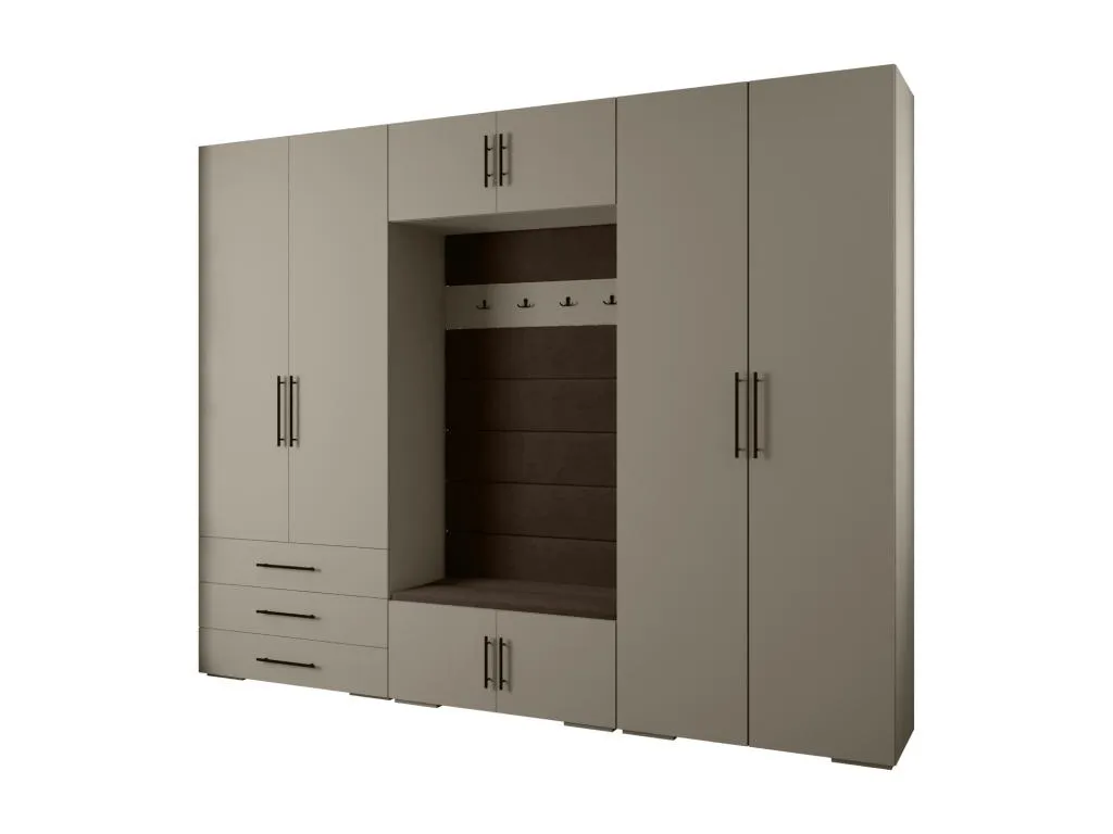 Luxmbls 3 armario con puertas batientes 236.7/300/47 83168HUYT