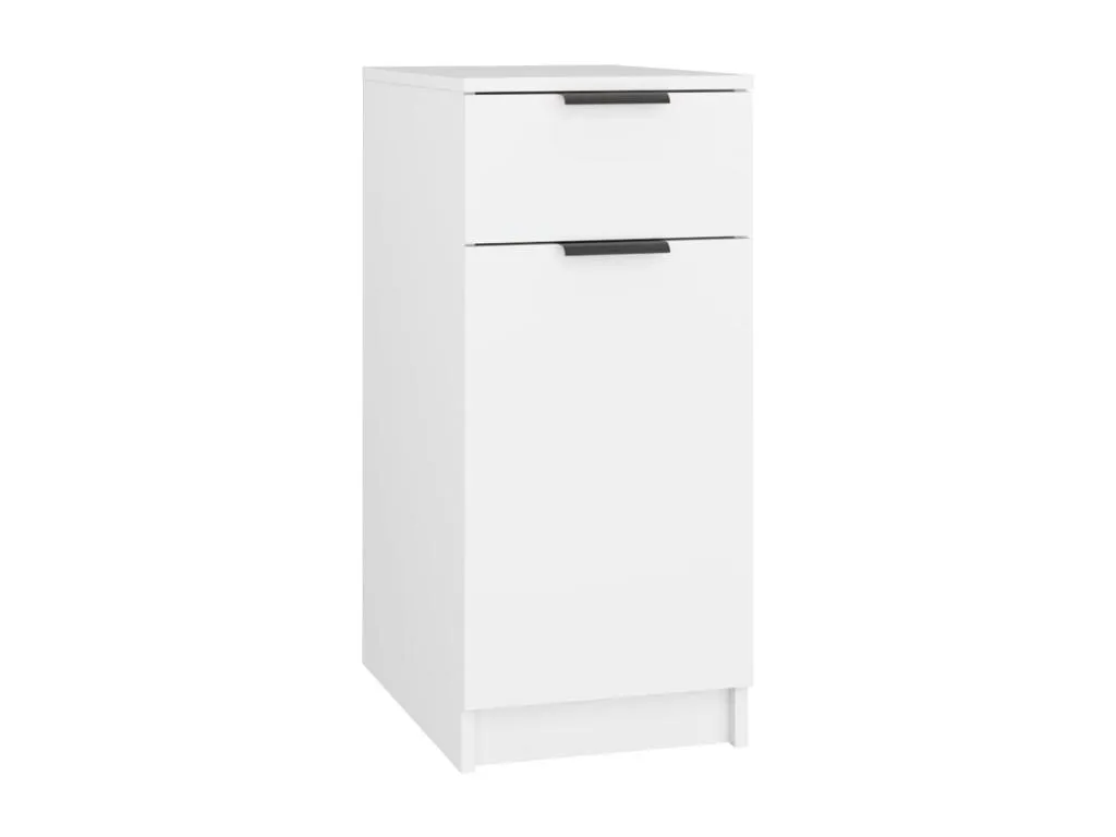 Armario de escritorio Casabellaes contrachapada blanco 33.5x50x75 cm RZUH63192