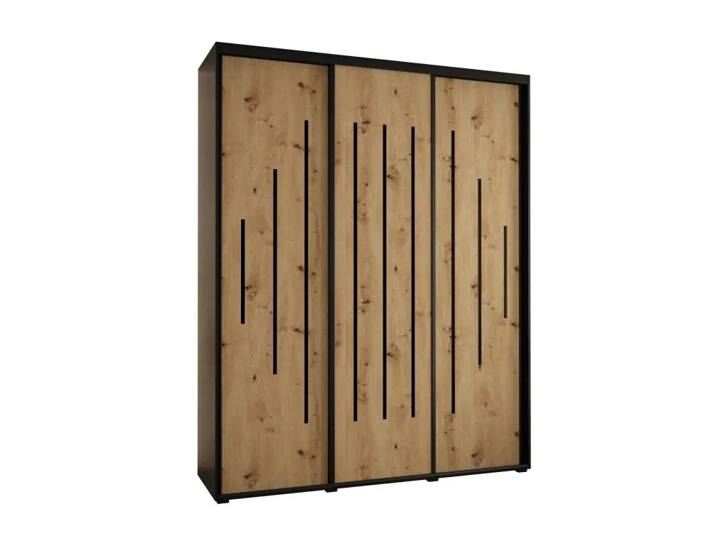 ARMARIO CON PUERTAS BATIENTES 235.2/200/60 3 puertas 00672sufg