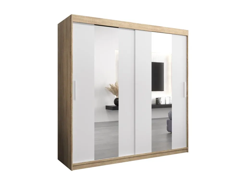 Armario Francomuebleses de puertas correderas 200/200/62 2 puertas (Francomuebleses/blanco)