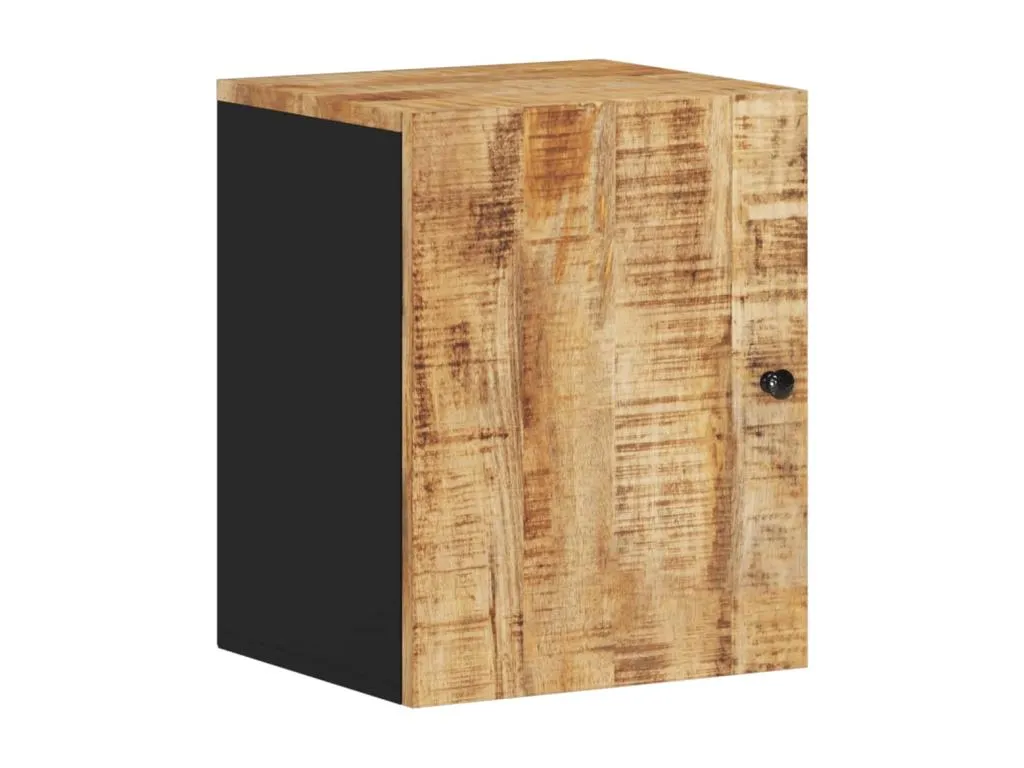 Decocasaes Armario de baño de pared Decocasaes maciza de Decocasaes 38x33x48 cm Marrón 51606wxzr