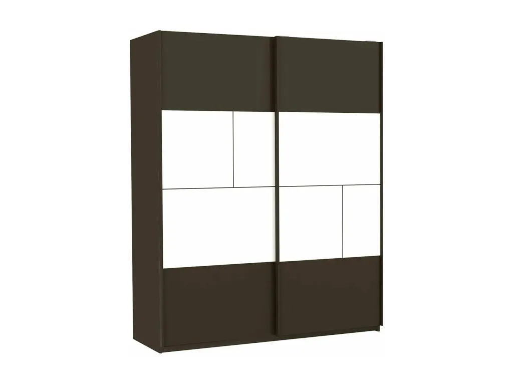 Armario de 2 puertas correderas L180 x H215 cm - Mobtrendy 04992kvmt