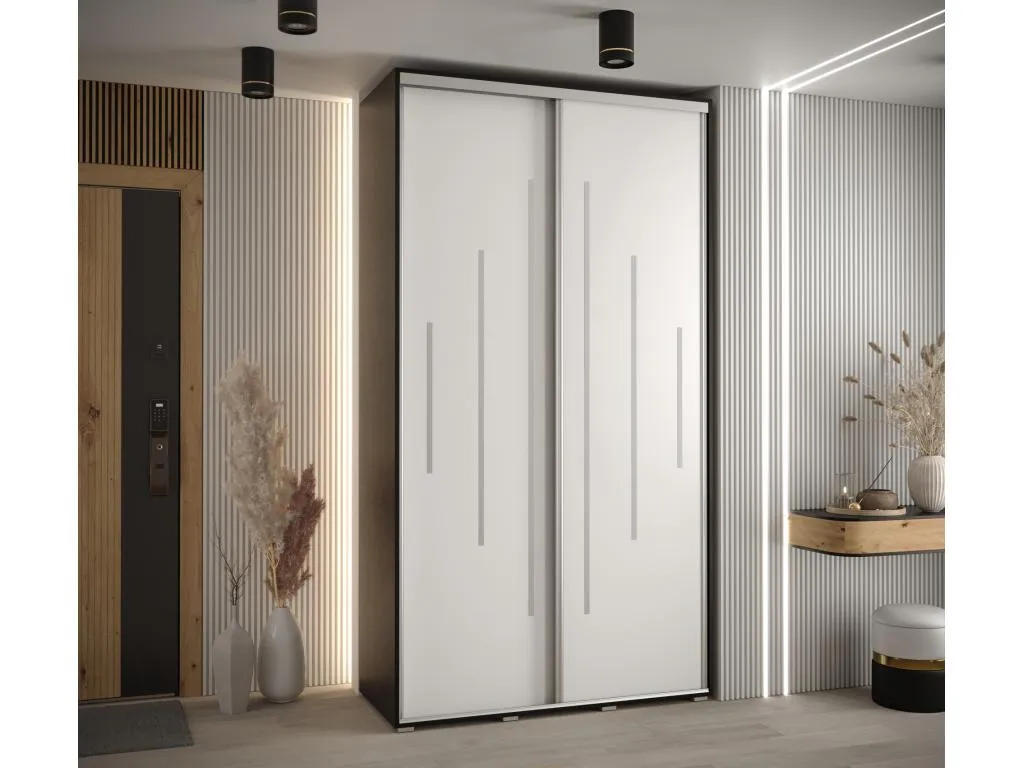 ARMARIO CON PUERTAS BATIENTES 235.2/130/60 2 puertas 86891tbwm