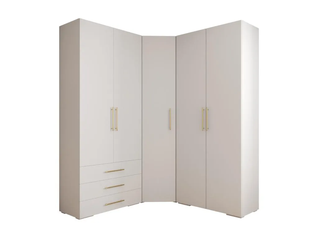 Alkihogares 3 armario con puertas batientes 236.7/182/47